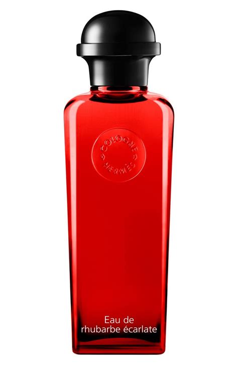 eau de rhubarbe ecarlate hermes femme|rhubarb cologne.